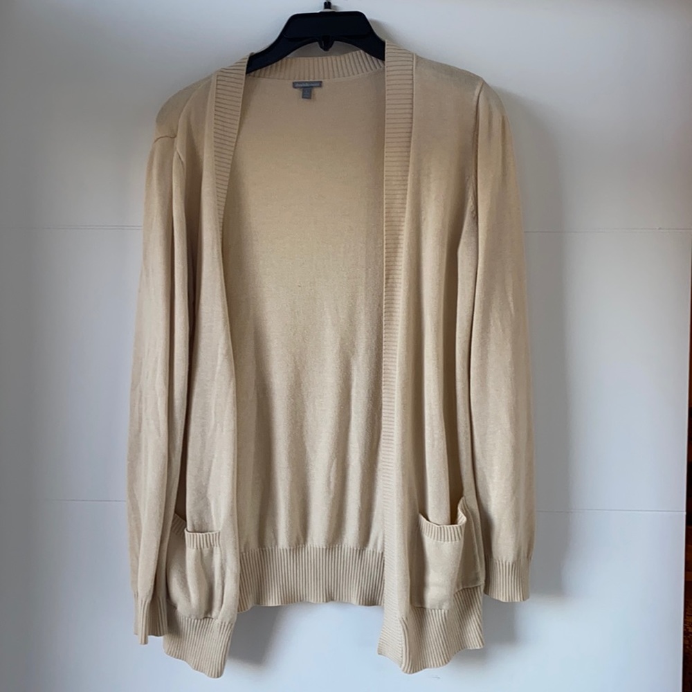 Cream cardigan Charlotte Russe